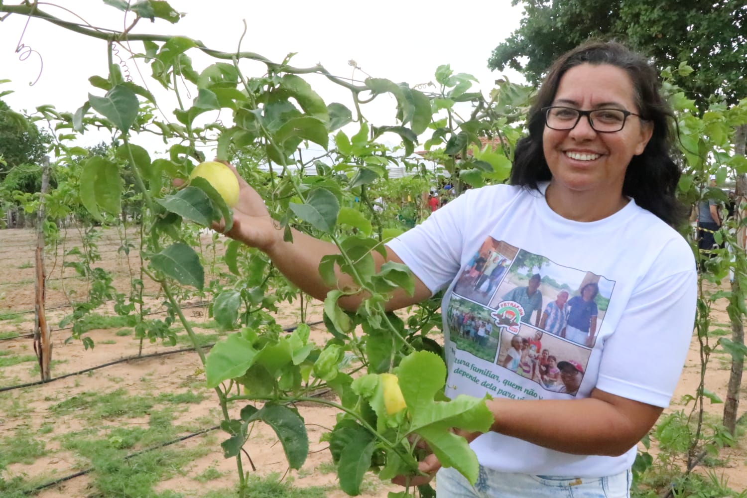 Cícera Franco, filha de agricultor, acreditou que a agricultura familiar poderia transformar sua vida e de toda a família