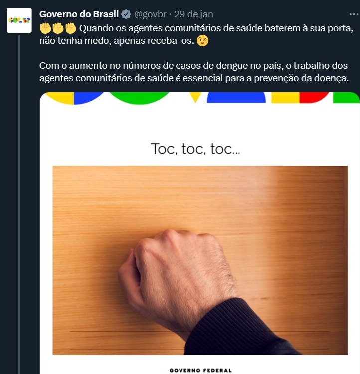 Toc Toc Toc e o quiprocó da guerra de narrativas