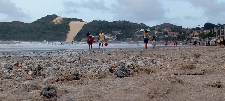 Praia de Ponta Negra I Foto: reprodução redes sociais