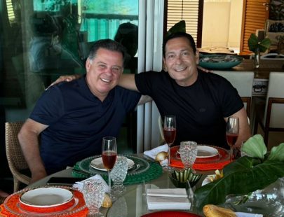 Prestigiado, Ezequiel Ferreira recebe presidente nacional do PSDB em Natal